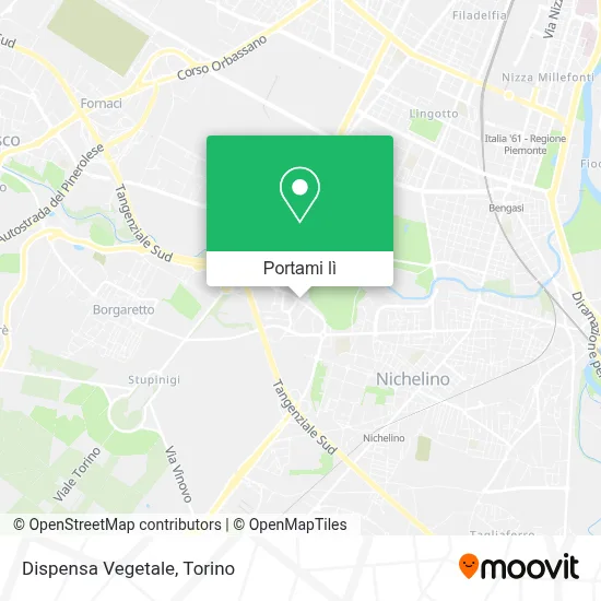 Mappa Dispensa Vegetale