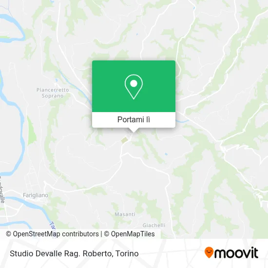 Mappa Studio Devalle Rag. Roberto