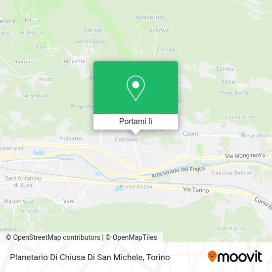 Mappa Planetario Di Chiusa Di San Michele