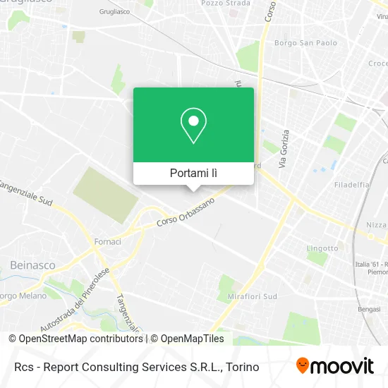 Mappa Rcs - Report Consulting Services S.R.L.
