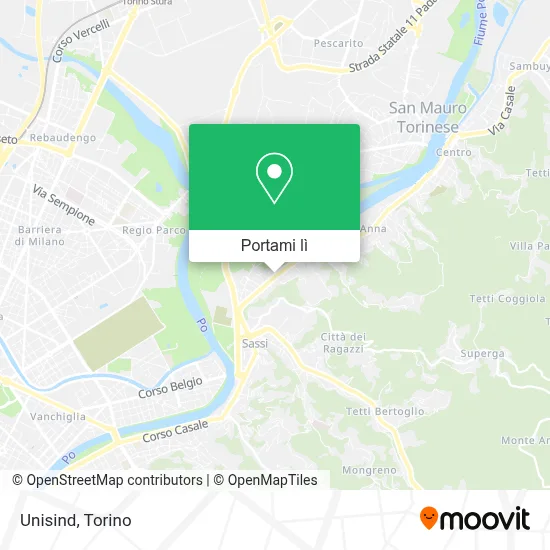 Mappa Unisind