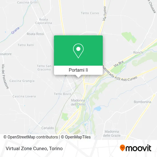 Mappa Virtual Zone Cuneo