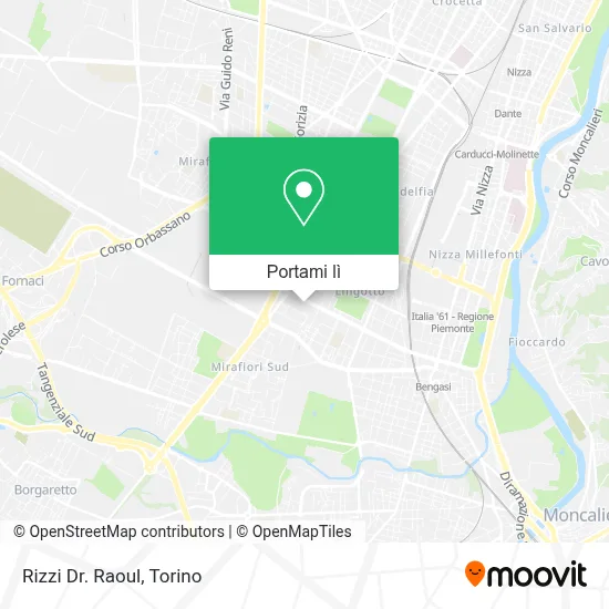 Mappa Rizzi Dr. Raoul