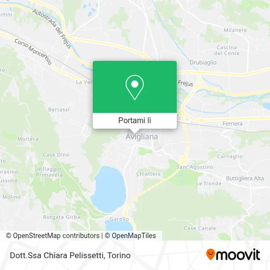 Mappa Dott.Ssa Chiara Pelissetti