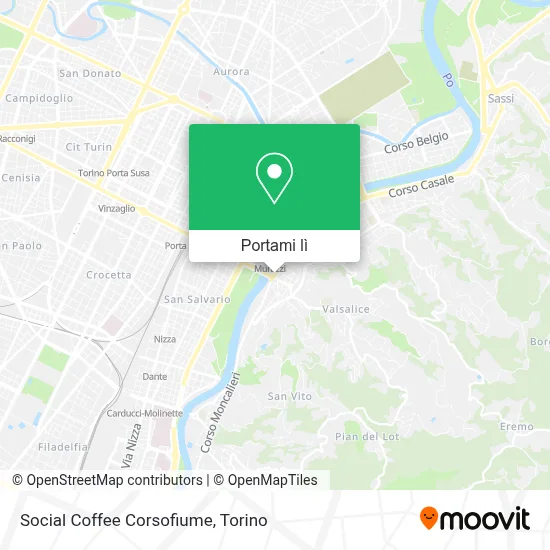 Mappa Social Coffee Corsofiume