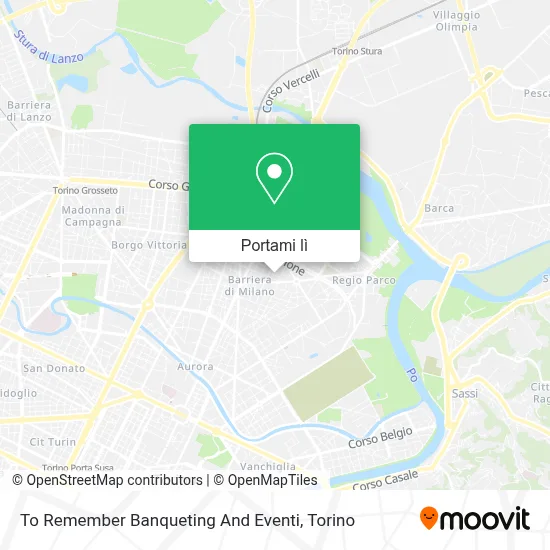 Mappa To Remember Banqueting And Eventi