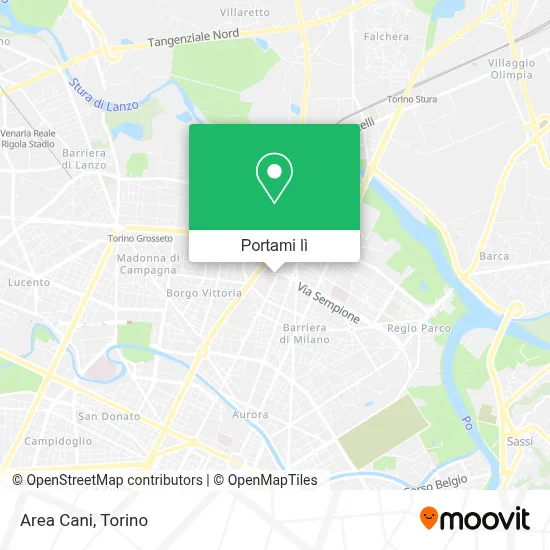Mappa Area Cani