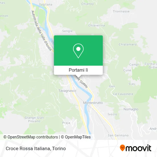 Mappa Croce Rossa Italiana