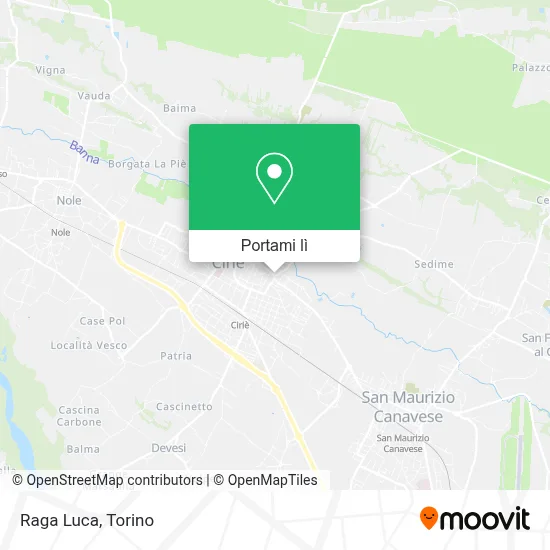 Mappa Raga Luca