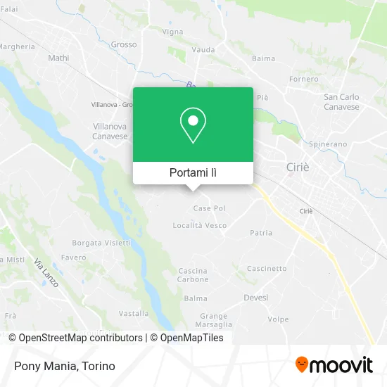 Mappa Pony Mania