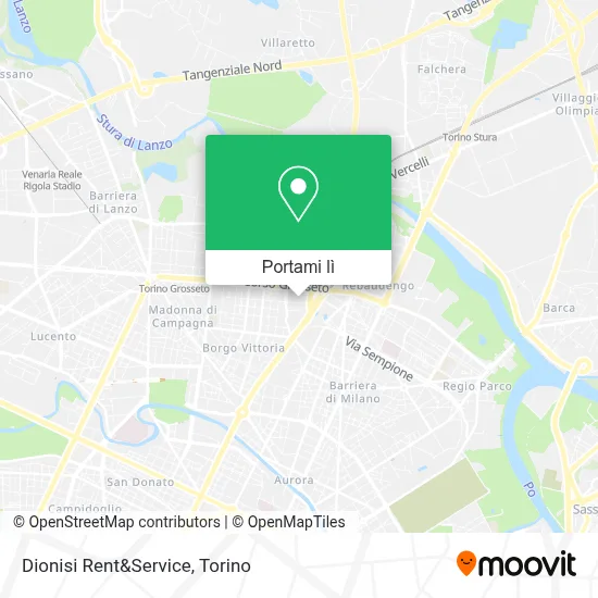 Mappa Dionisi Rent&Service