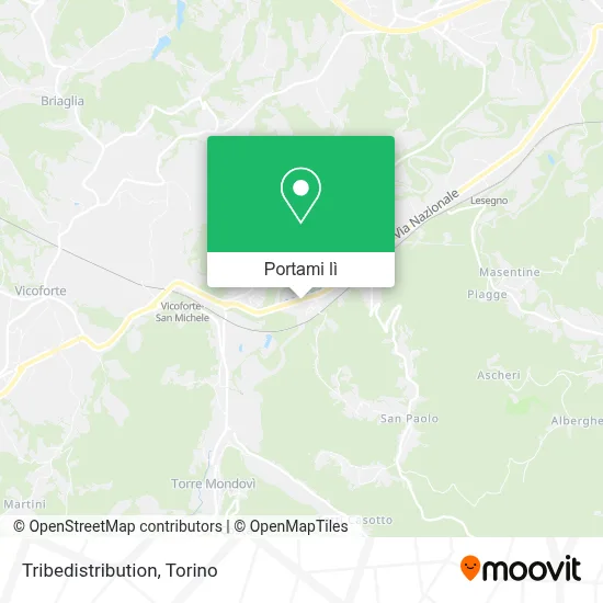 Mappa Tribedistribution