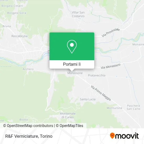 Mappa R&F Verniciature