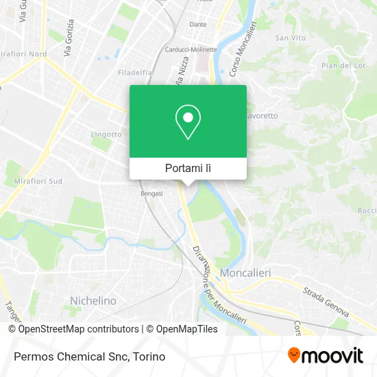 Mappa Permos Chemical Snc