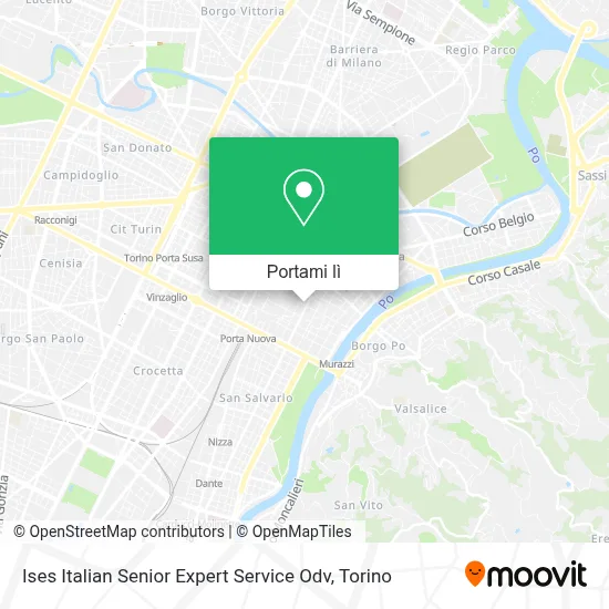Mappa Ises Italian Senior Expert Service Odv