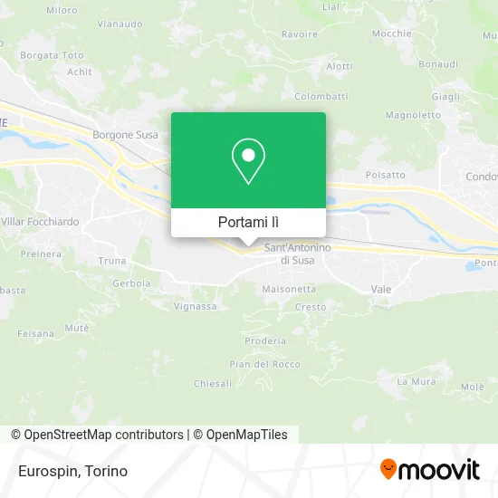 Mappa Eurospin