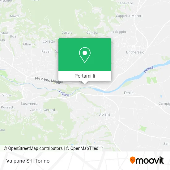 Mappa Valpane Srl