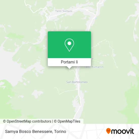 Mappa Samya Bosco Benessere