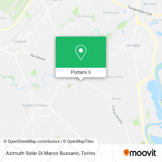 Mappa Azimuth Solar Di Marco Bussano