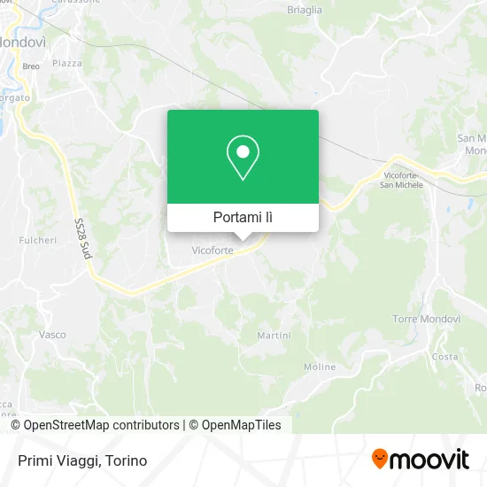 Mappa Primi Viaggi