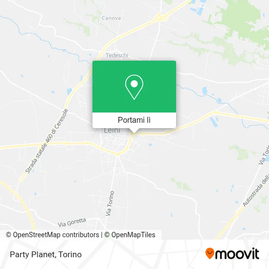 Mappa Party Planet