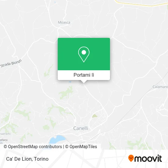 Mappa Ca' De Lion