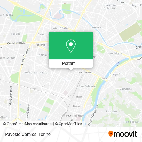 Mappa Pavesio Comics