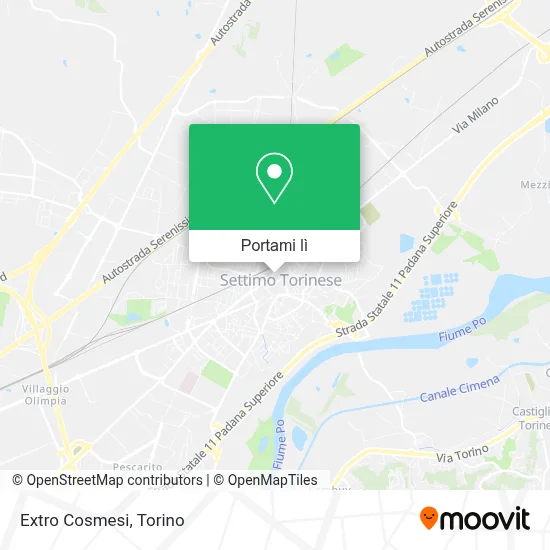 Mappa Extro Cosmesi