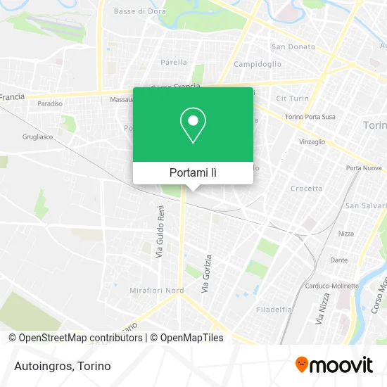 Mappa Autoingros