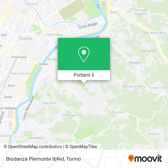 Mappa Biodanza Piemonte Ibfed