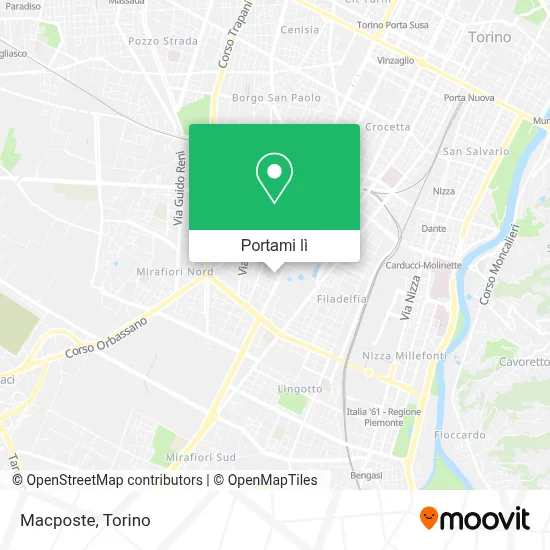 Mappa Macposte
