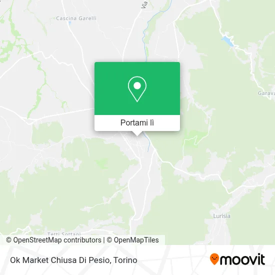 Mappa Ok Market Chiusa Di Pesio