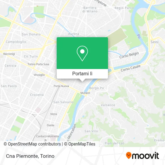 Mappa Cna Piemonte