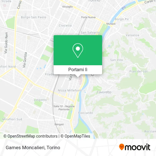 Mappa Games Moncalieri