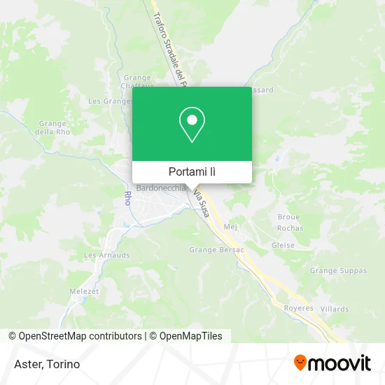 Mappa Aster