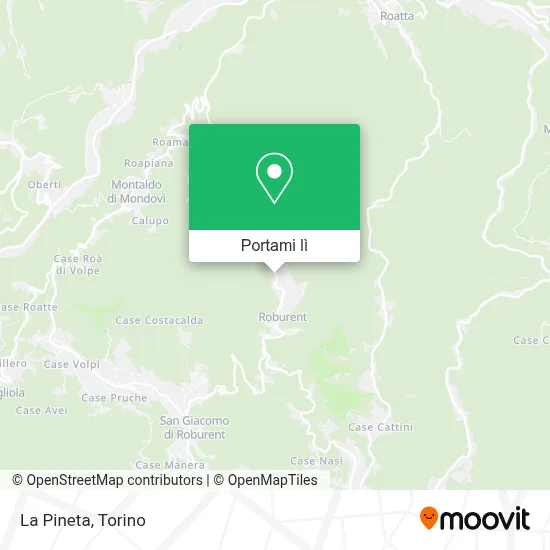 Mappa La Pineta