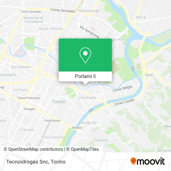 Mappa Tecnoidrogas Snc