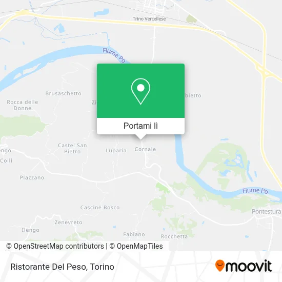 Mappa Ristorante Del Peso