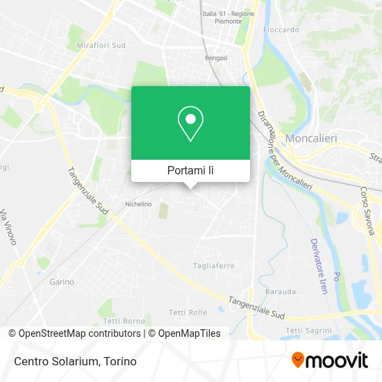 Mappa Centro Solarium