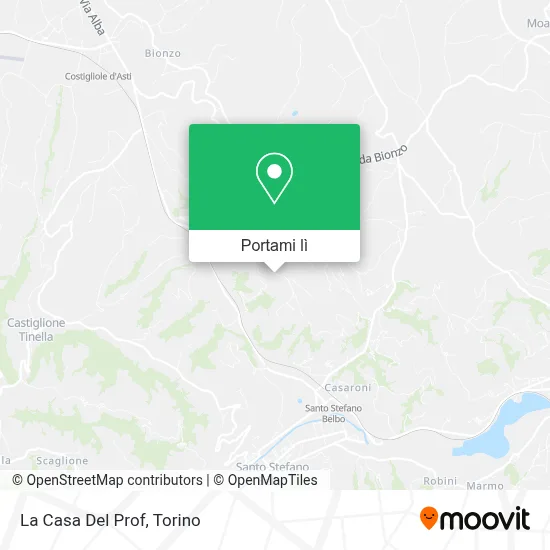 Mappa La Casa Del Prof