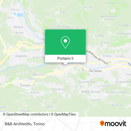 Mappa B&B Archivolto