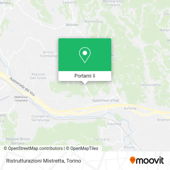 Mappa Ristrutturazioni Mistretta