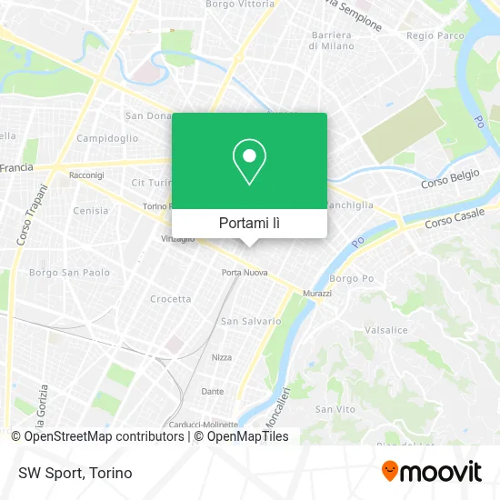 Mappa SW Sport