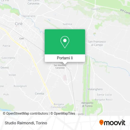 Mappa Studio Raimondi