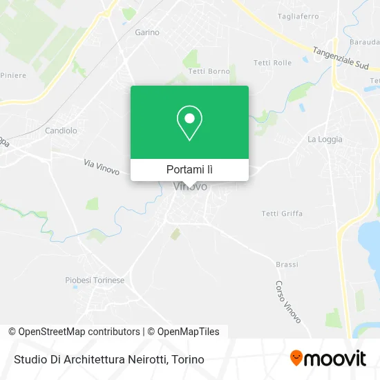 Mappa Studio Di Architettura Neirotti