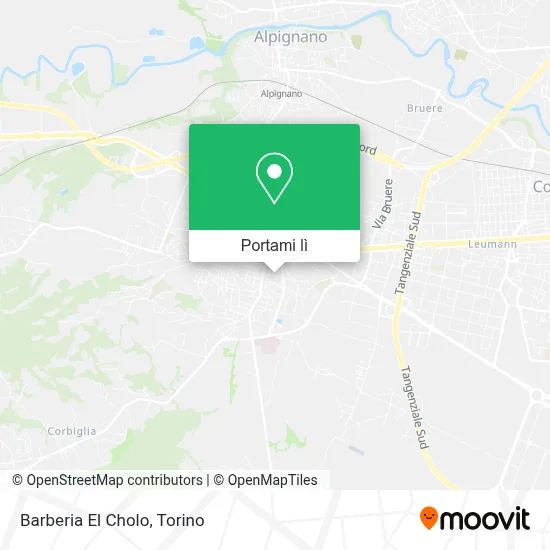 Mappa Barberia El Cholo