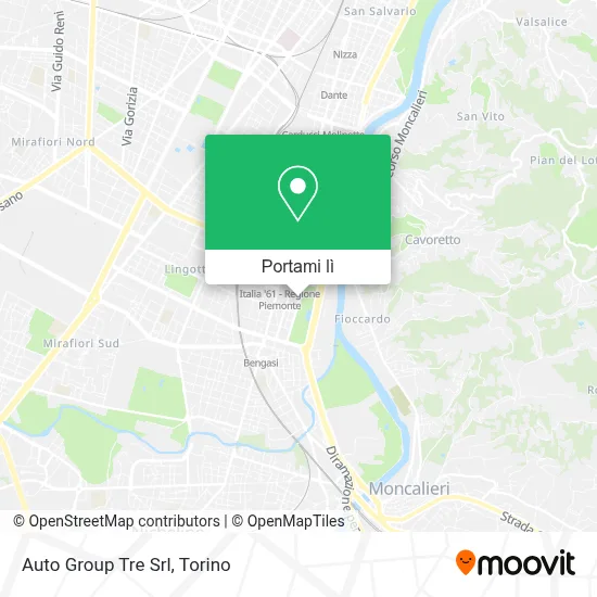 Mappa Auto Group Tre Srl