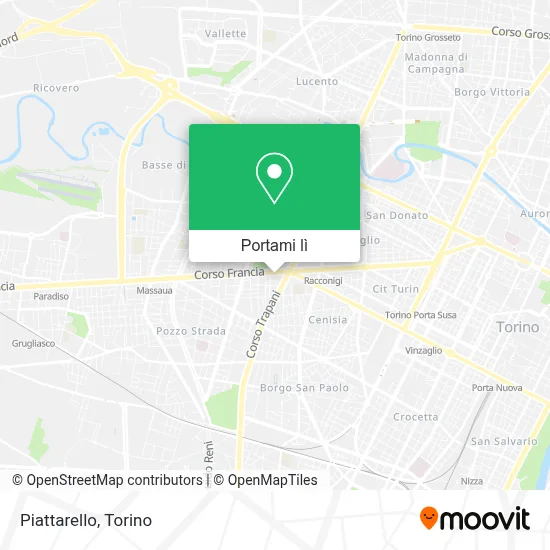 Mappa Piattarello