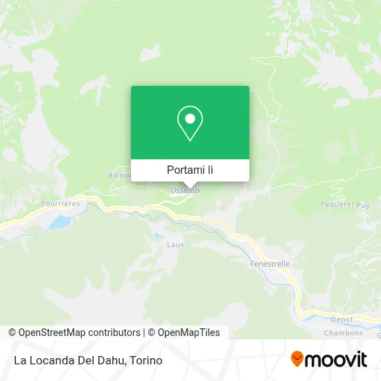 Mappa La Locanda Del Dahu