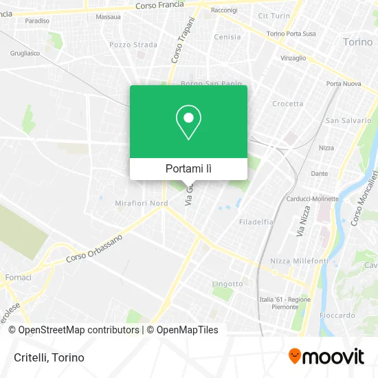 Mappa Critelli